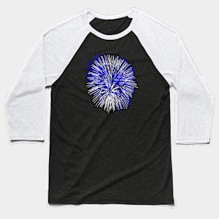 Light Up The Night Sky Colorful Fireworks Celebrations 8 Baseball T-Shirt